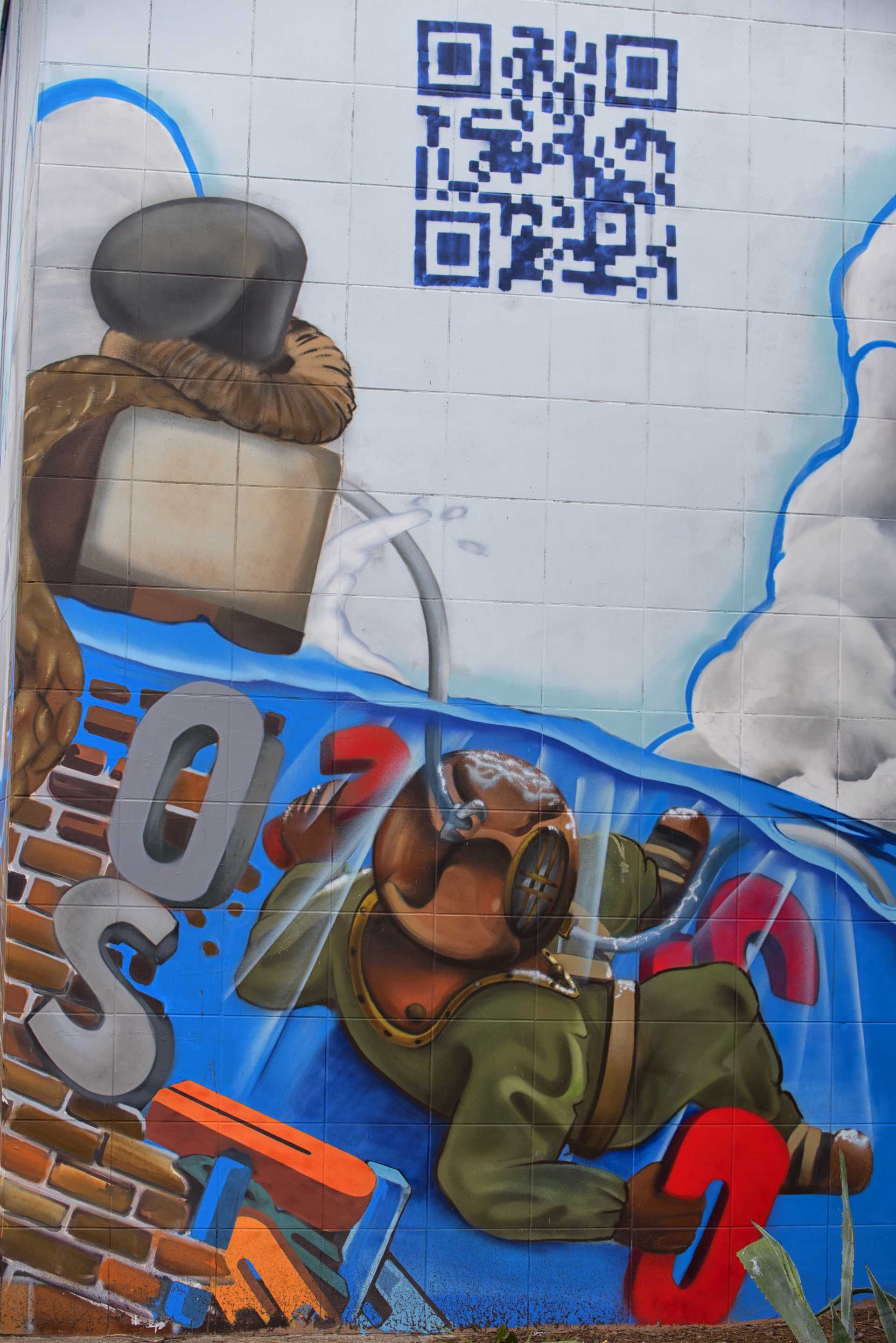 Ne-Os, il poema murale alla stazione Lido Nord